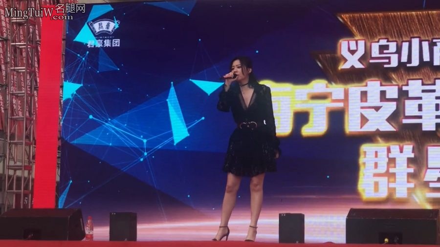 张靓颖商演献唱《如果这就是爱情》(7/7)