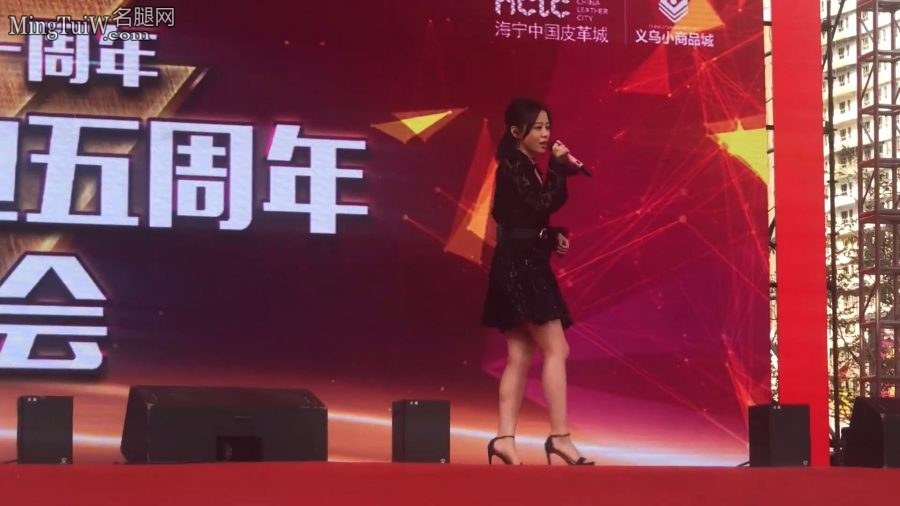 张靓颖商演献唱《如果这就是爱情》(4/7)