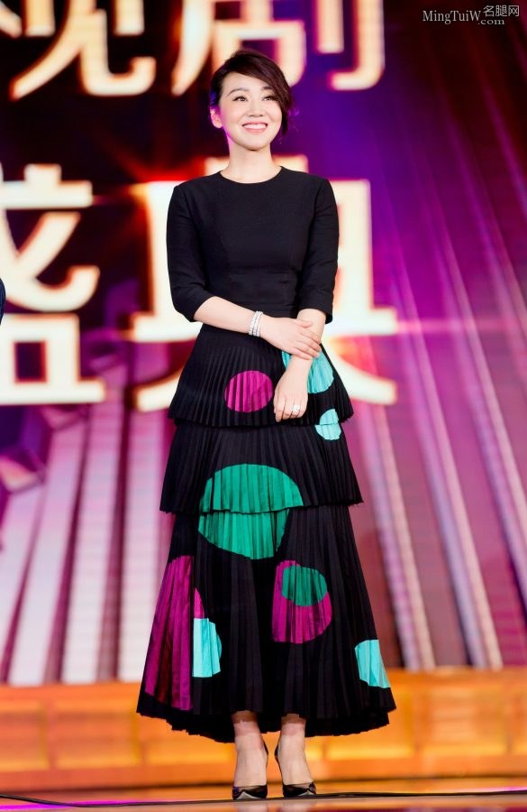 闫妮优雅亮相红毯 穿高跟鞋的女人最迷人(8/12)