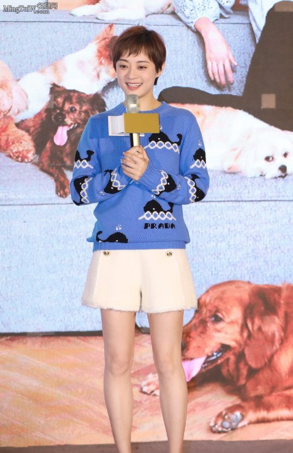 女明星孙俪玉手持话筒玉腿踩高跟(8/10)