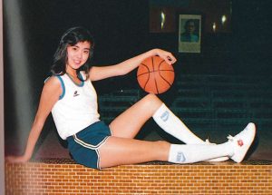 打篮球的美腿少女，王祖贤多年前的老图