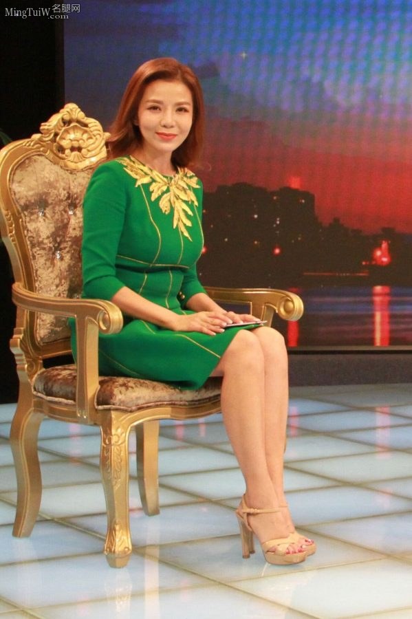 朱迅采访企业家现场秀出她的各种高跟鞋(29/63)
