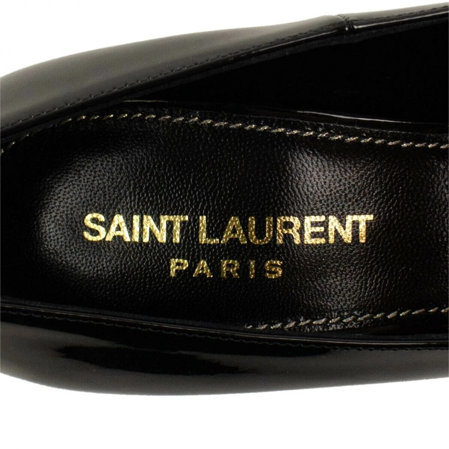 贵妇李念脚踩Saint laurent字母跟鞋(11/11)
