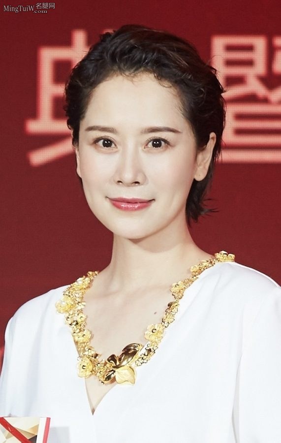海清开叉长裙尖头高跟鞋简约优雅(5/5)