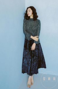 女演员秋瓷炫拍登上时尚杂志