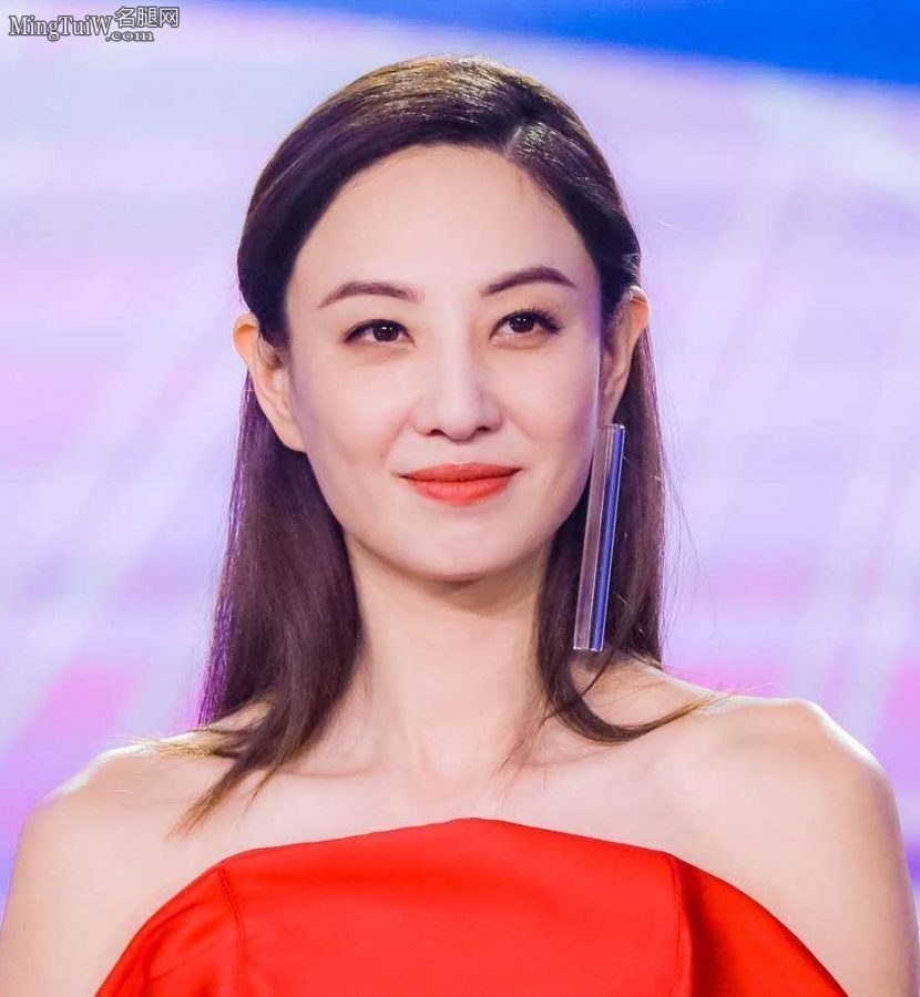 乘风破浪的姐姐发布会系列-郑希怡红裙长腿尖头高跟鞋(4/4)
