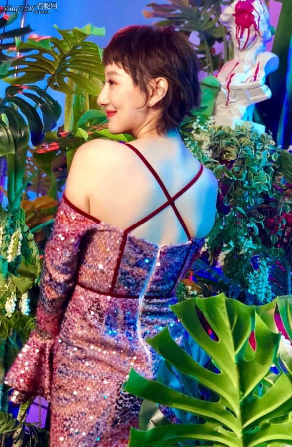 江苏卫视女主持人郭晓敏低胸美背玉腿写真(6/6)
