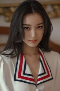 米兰时装周里的倪妮 重点是旁边Miriam Leone的紫色丝袜