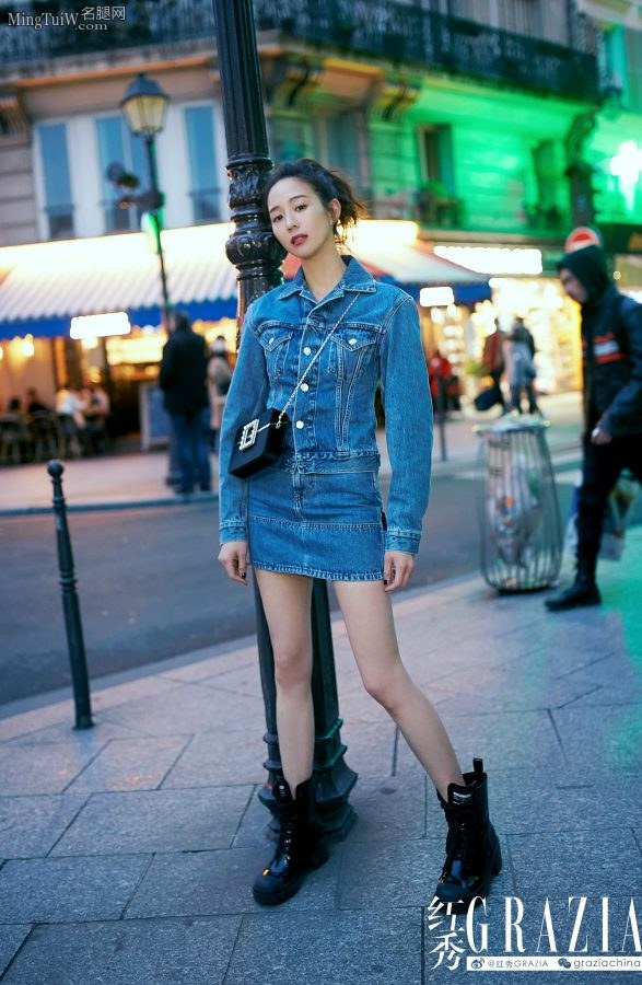 张钧甯时尚杂志写真展示超级美腿(2/3)