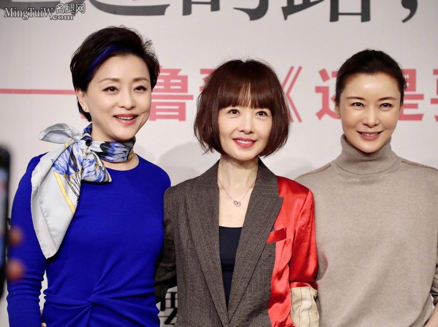 杨澜、鲁豫、柯蓝同台现身,鲁豫现在不穿丝袜了有点可惜(6/6)