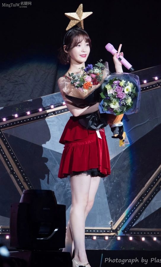 韩国美女歌手李知恩美腿高跟演唱会(43/61)