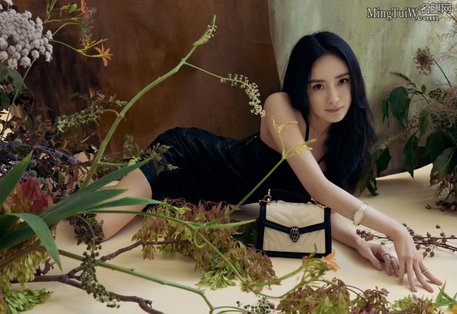 《费加罗FIGARO》时尚杂志杨幂写真玉腿光滑(9/14)