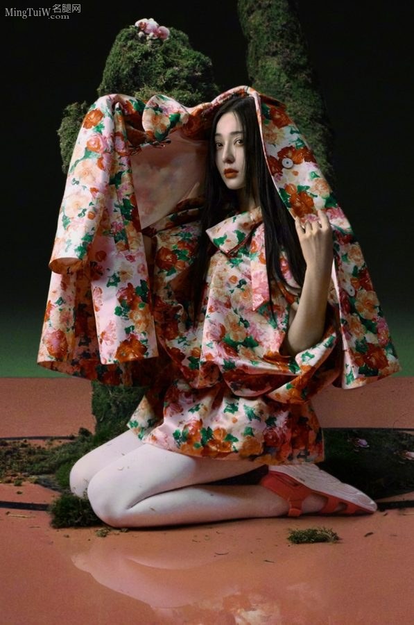 范冰冰东洋风格写真拖鞋秀脚后来把肉丝也整上了(4/4)