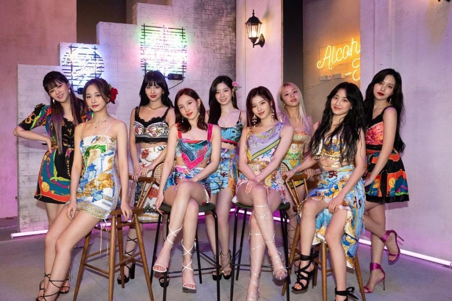 韩国女子组合TWICE众小姐姐们美腿凉高跟宣传专辑《Taste of love》(3/11)