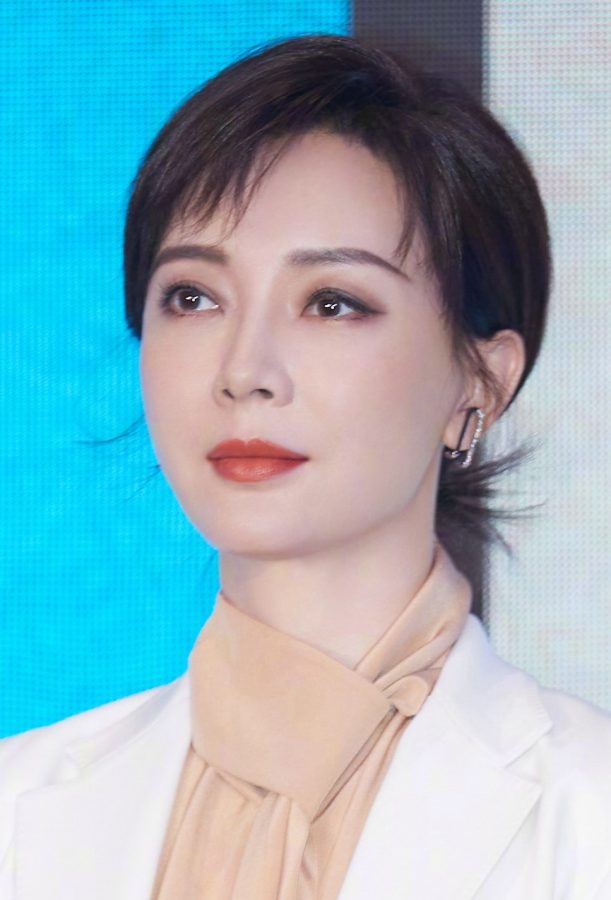 女明星陈数脚穿简约凉高跟在水一方的美丽佳人(2/7)