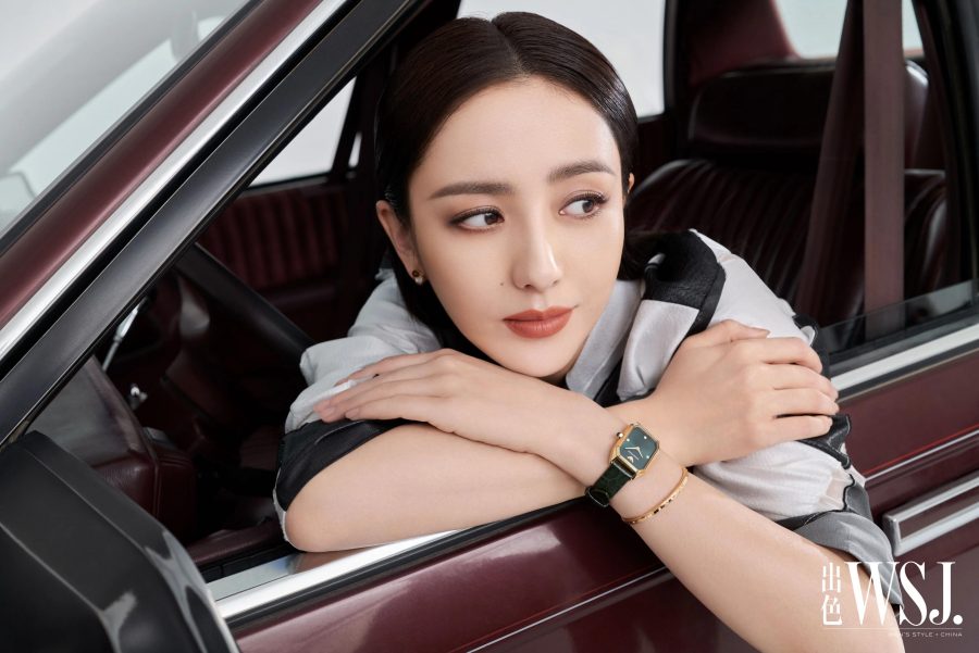 《出色WSJ.》六月刊封面人物佟丽娅的玉腿高跟(4/4)