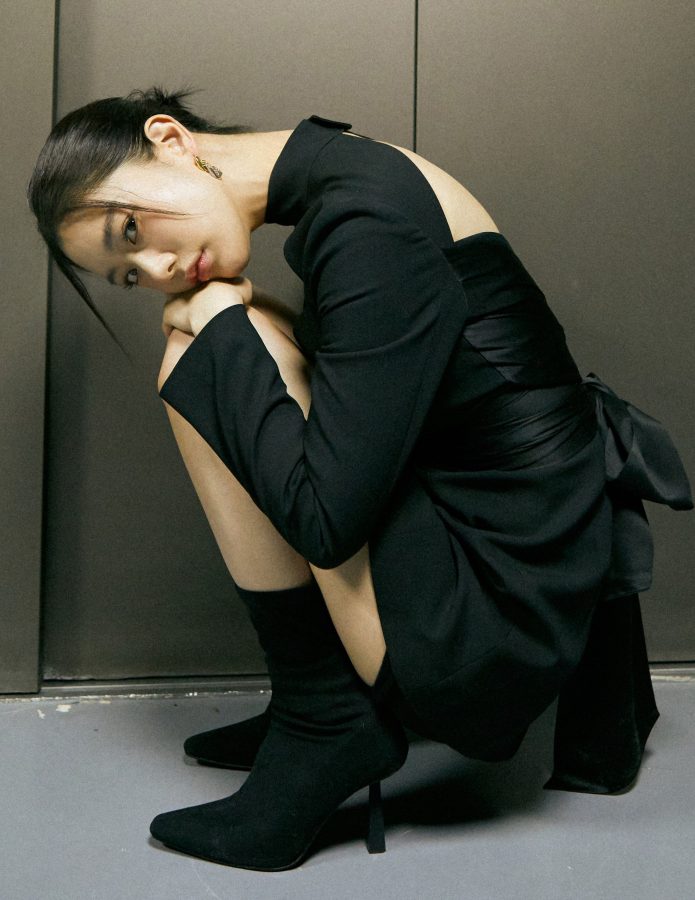 克拉拉李成敏女神长腿短靴你受得了吗(7/9)