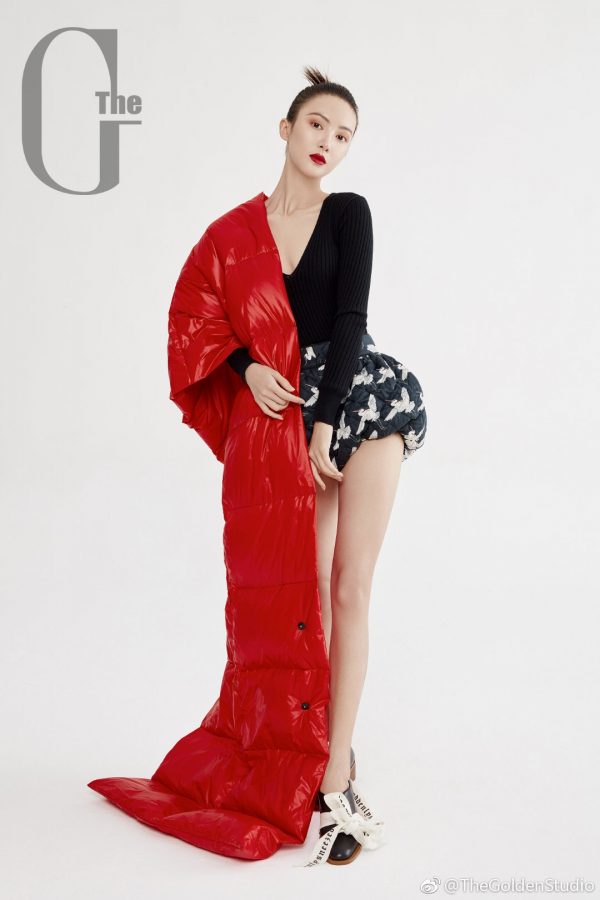 TheG visual photo blockbuster Jin Chen has incredible long legs(1/4)