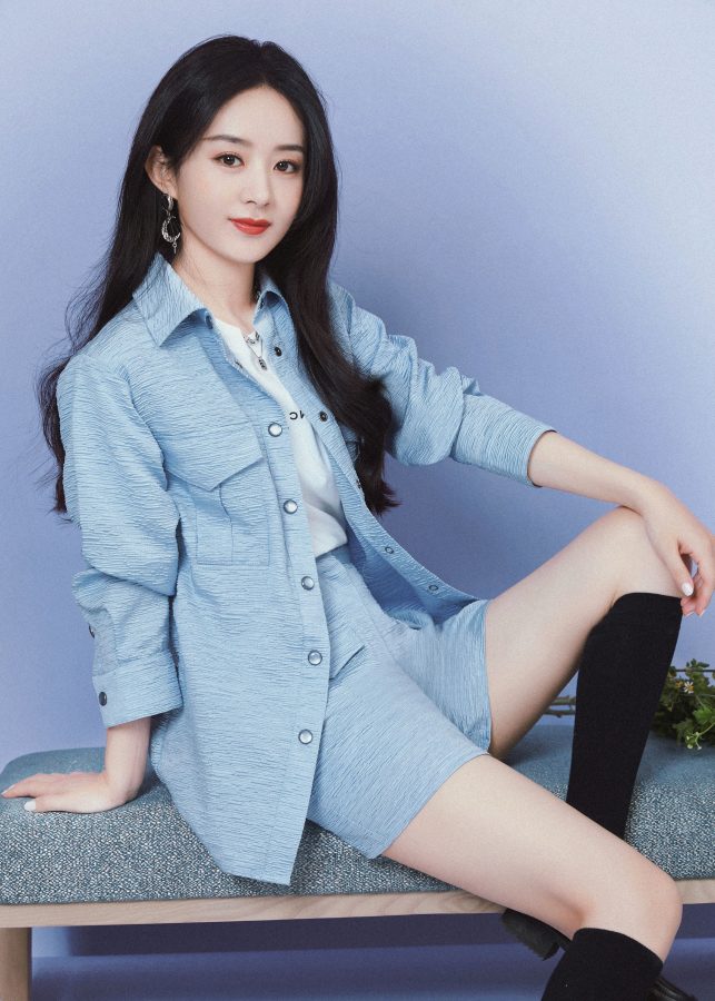 《拜托了冰箱》赵丽颖美腿短裤棉袜小姐姐太可了(2/6)