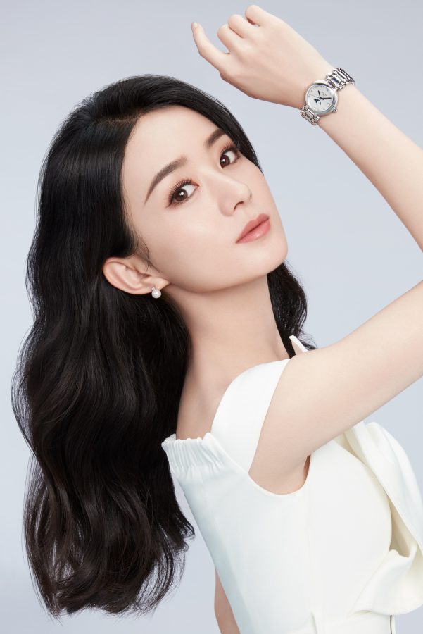 Zhao Liying's face is so perfect when she takes promotional photos for Longines(3/3)