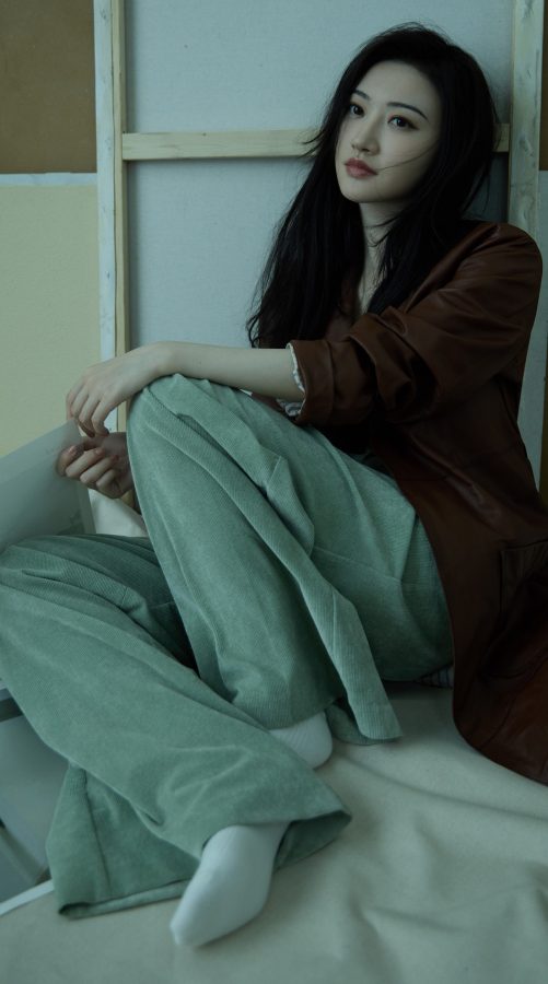 景甜可爱白袜脚写真美图(2/8)