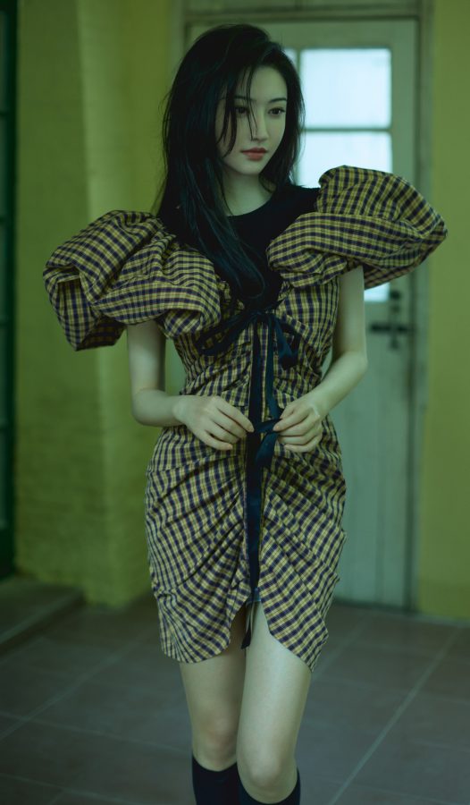 景甜可爱白袜脚写真美图(5/8)