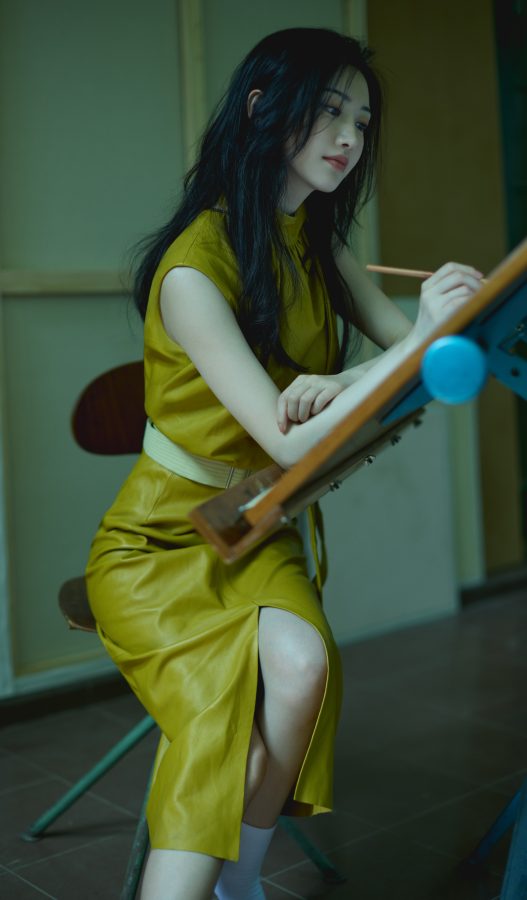 景甜可爱白袜脚写真美图(6/8)