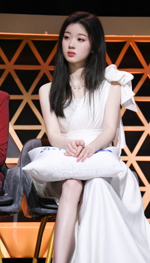 《天赐的声音》小姐姐单依纯高跟美腿和大姐姐谭晶同台(4/4)
