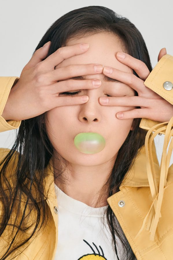 Bubblegum girl Yang Mi is so good at blowing(5/8)