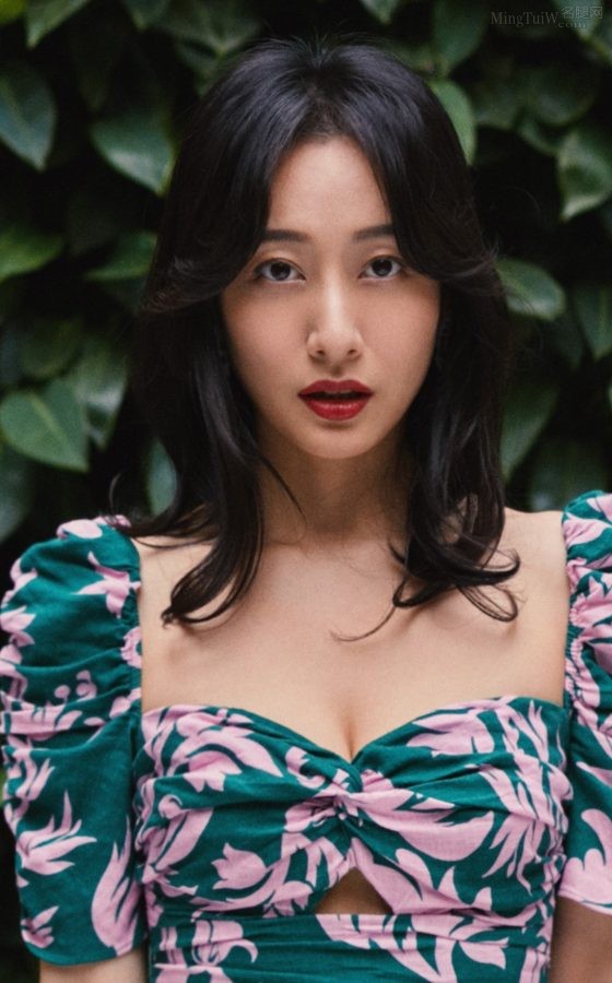 美女御姐董维嘉穿低胸裙露美沟(4/10)