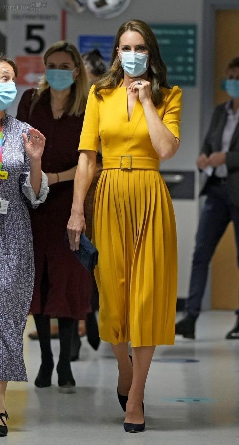 Kate Middleton脚穿超薄肉色丝袜配Gianvito Rossi细高跟鞋(14/19)