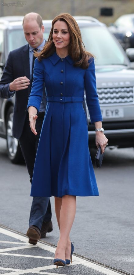 凯特王妃Kate Middleton腿上裹了超薄的肉色丝袜（第5张/共9张）