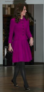 凯特王妃Kate Middleton美腿穿厚黑丝