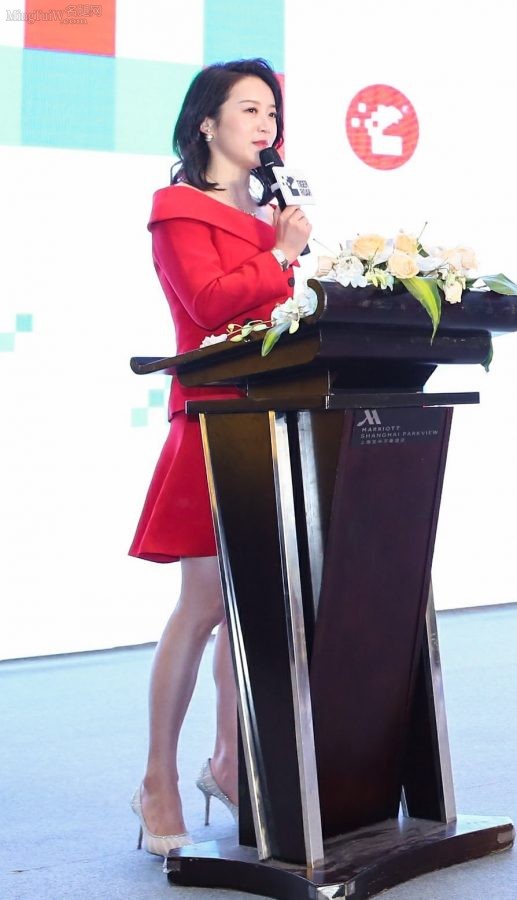 艾诚美腿主持颁奖礼(2/2)