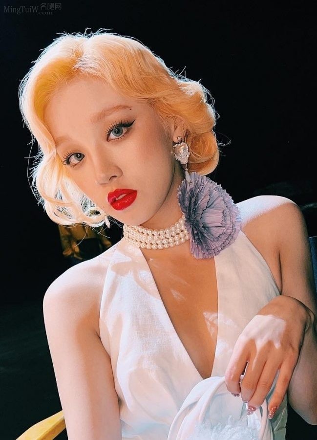 宋雨琦cos玛丽莲梦露(5/6)