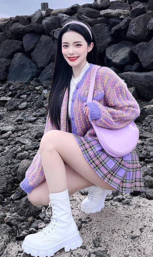 韩国啦啦队美女李多惠肉丝包裹玉腿（第1张/共3张）