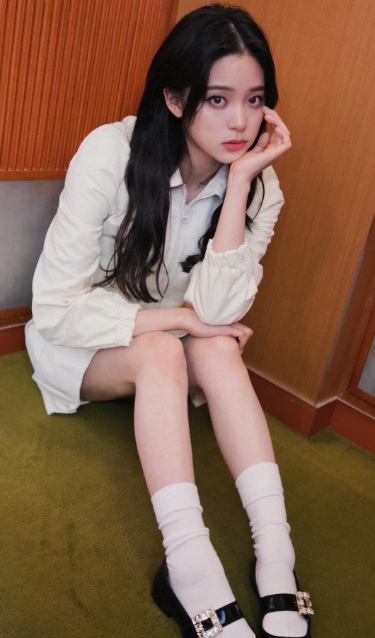 年轻的大提琴演奏者欧阳娜娜滑嫩的少女腿(1/3)