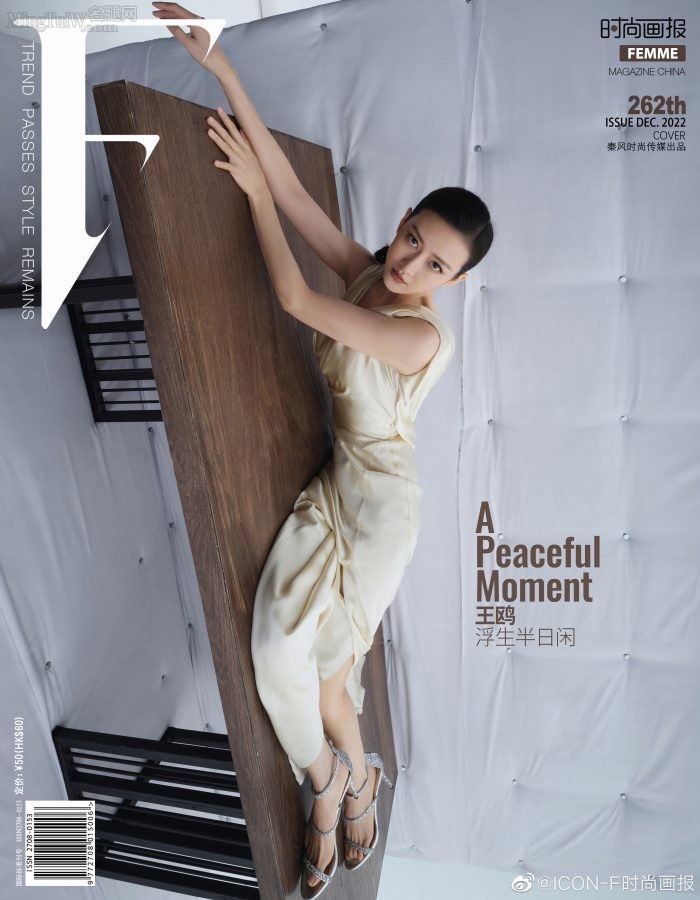 《时尚画报》杂志王鸥穿多套衣服展示美腿高跟（第10张/共15张）