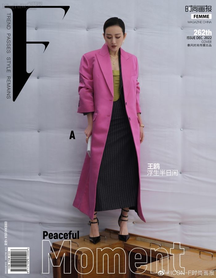 《时尚画报》杂志王鸥穿多套衣服展示美腿高跟（第8张/共15张）