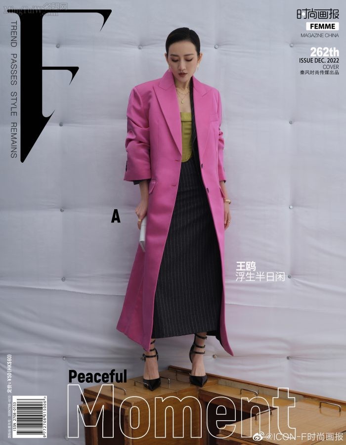 《时尚画报》杂志王鸥穿多套衣服展示美腿高跟(8/15)