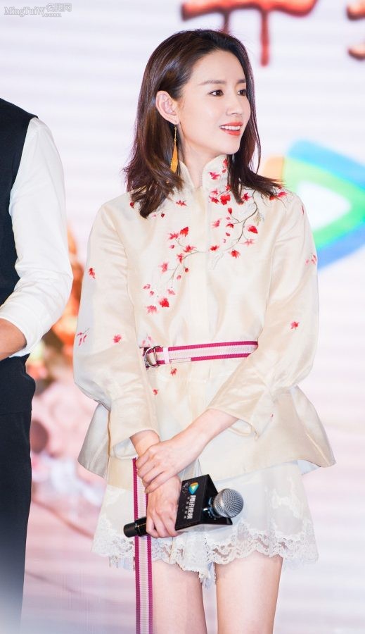 明星董洁短裙华丽美腿似仙女(8/10)