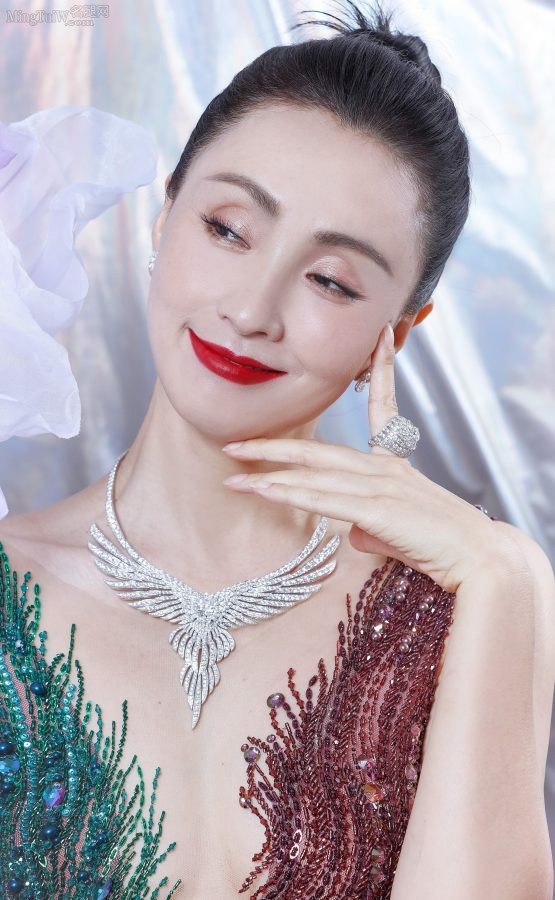 50岁女人陶虹身穿高雅长裙展现美腿曲线(6/9)