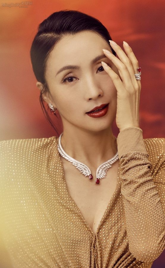 小陶虹一袭贵气晚礼服美腿半露气质优雅(2/5)
