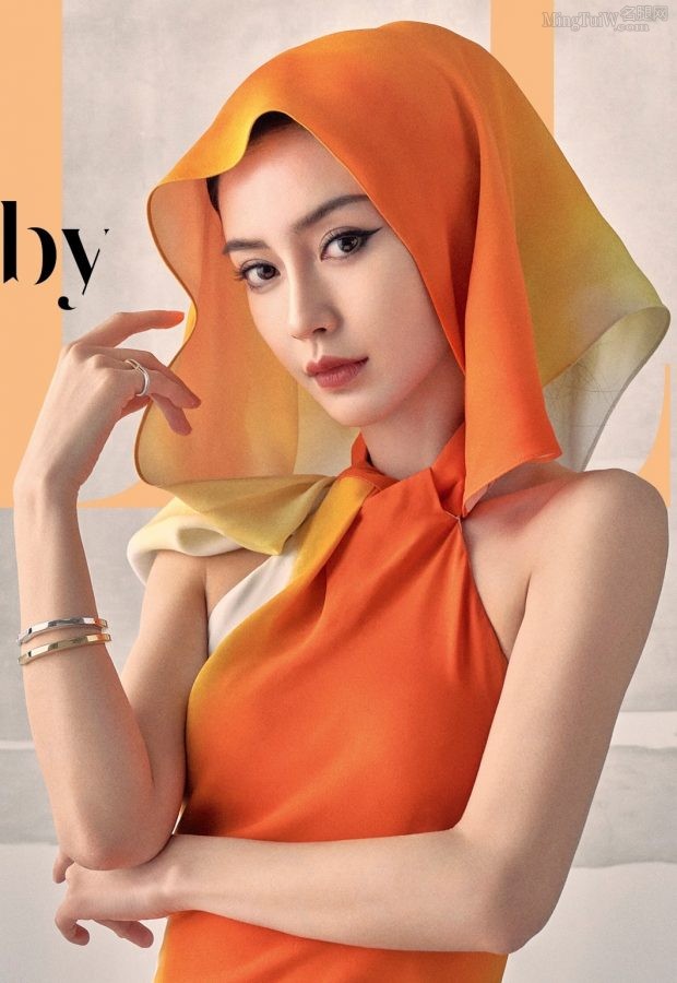 《ELLE》杂志杨颖异域风情写真，高清美脸眼神摄人(7/16)