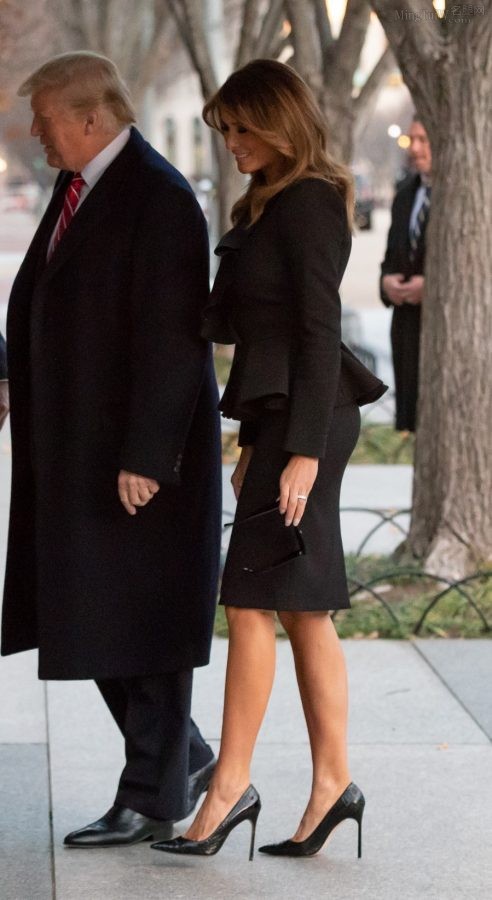 Melania Trump, the former first lady of the United States who loves to wear stiletto heels(1/3)
