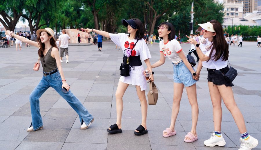女明星路晨和她的美腿闺蜜们(7/8)