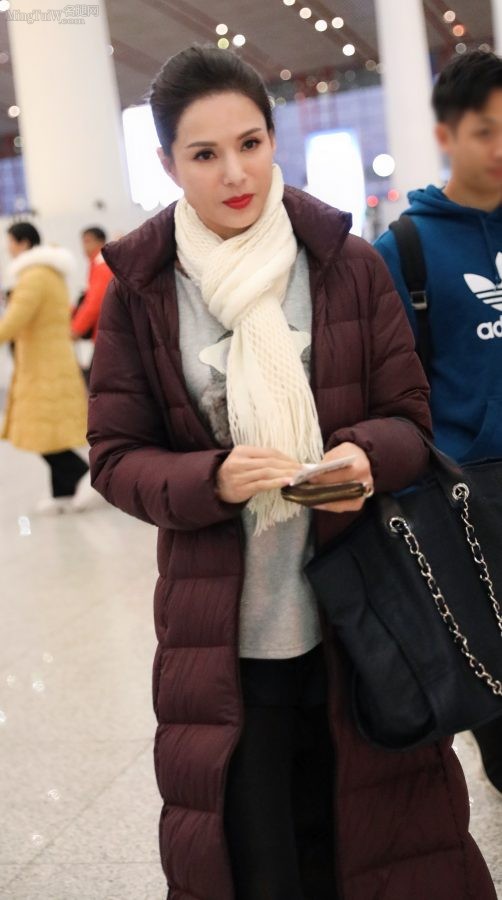 女明星李若彤腿穿厚黑丝袜现身机场(3/3)