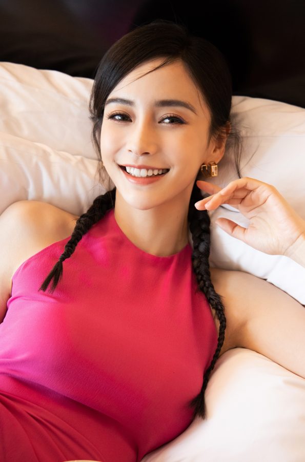 Angelababy元气满满自信甜酷身材苗条(5/11)