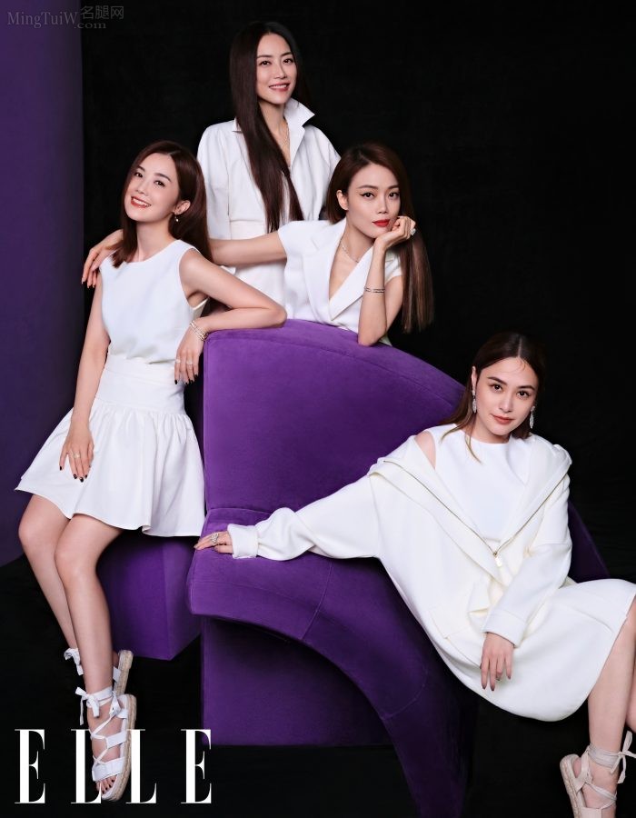 《ELLE》杂志容祖儿Twins霍汶希港风大片(2/7)