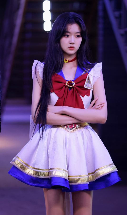 美少女战士孙千腿穿肉丝袜录制综艺节目《萌探探探案》(3/8)